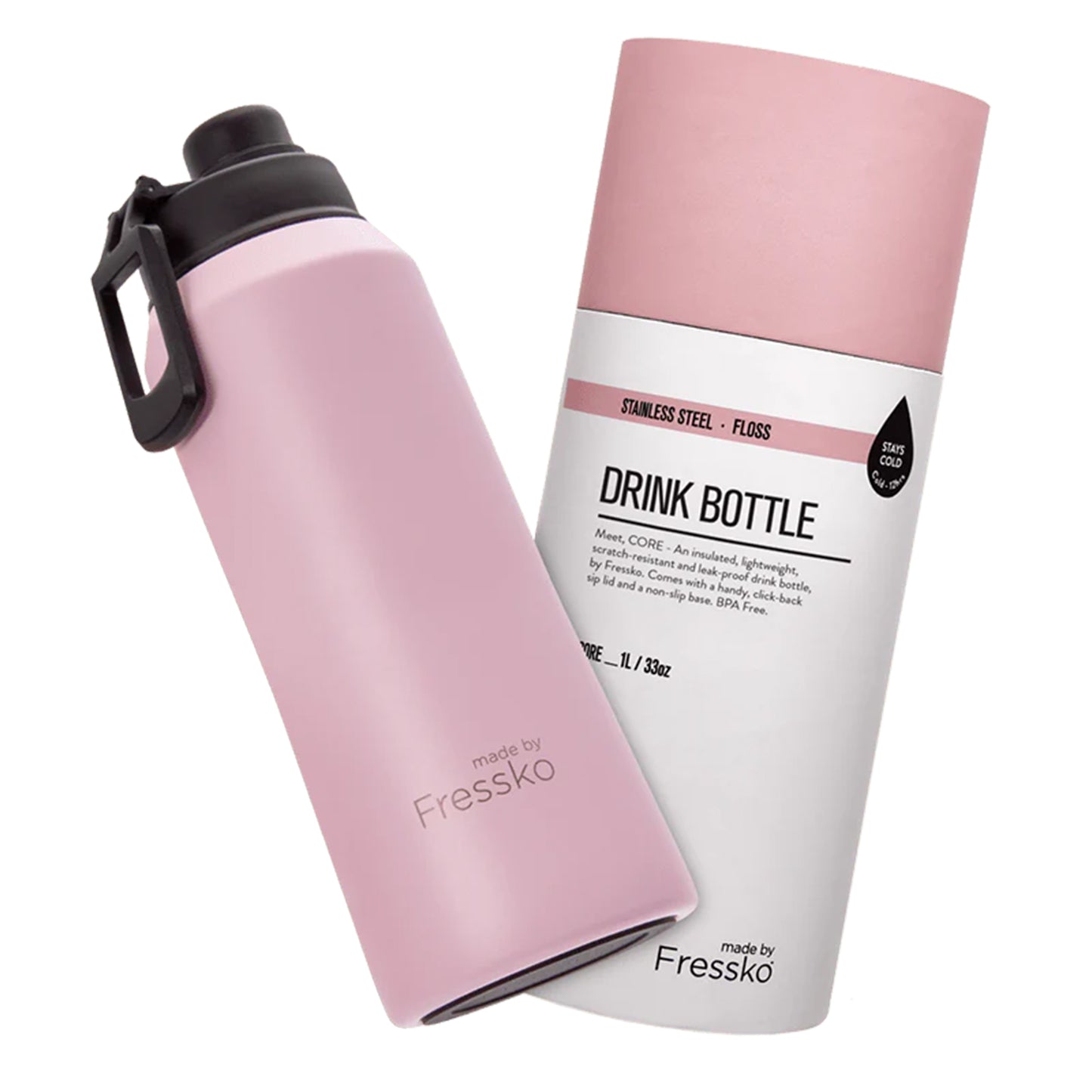 Made by Fressko Drink Bottle
