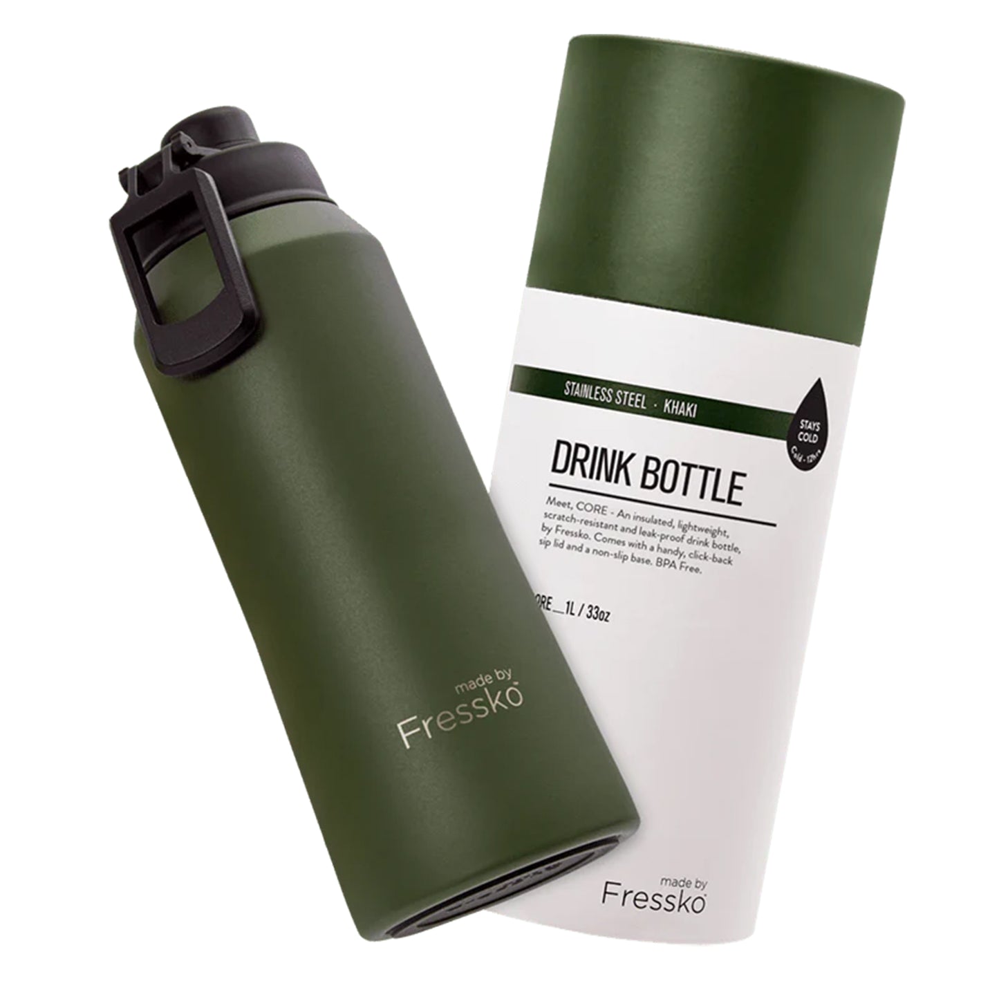 Made by Fressko Drink Bottle