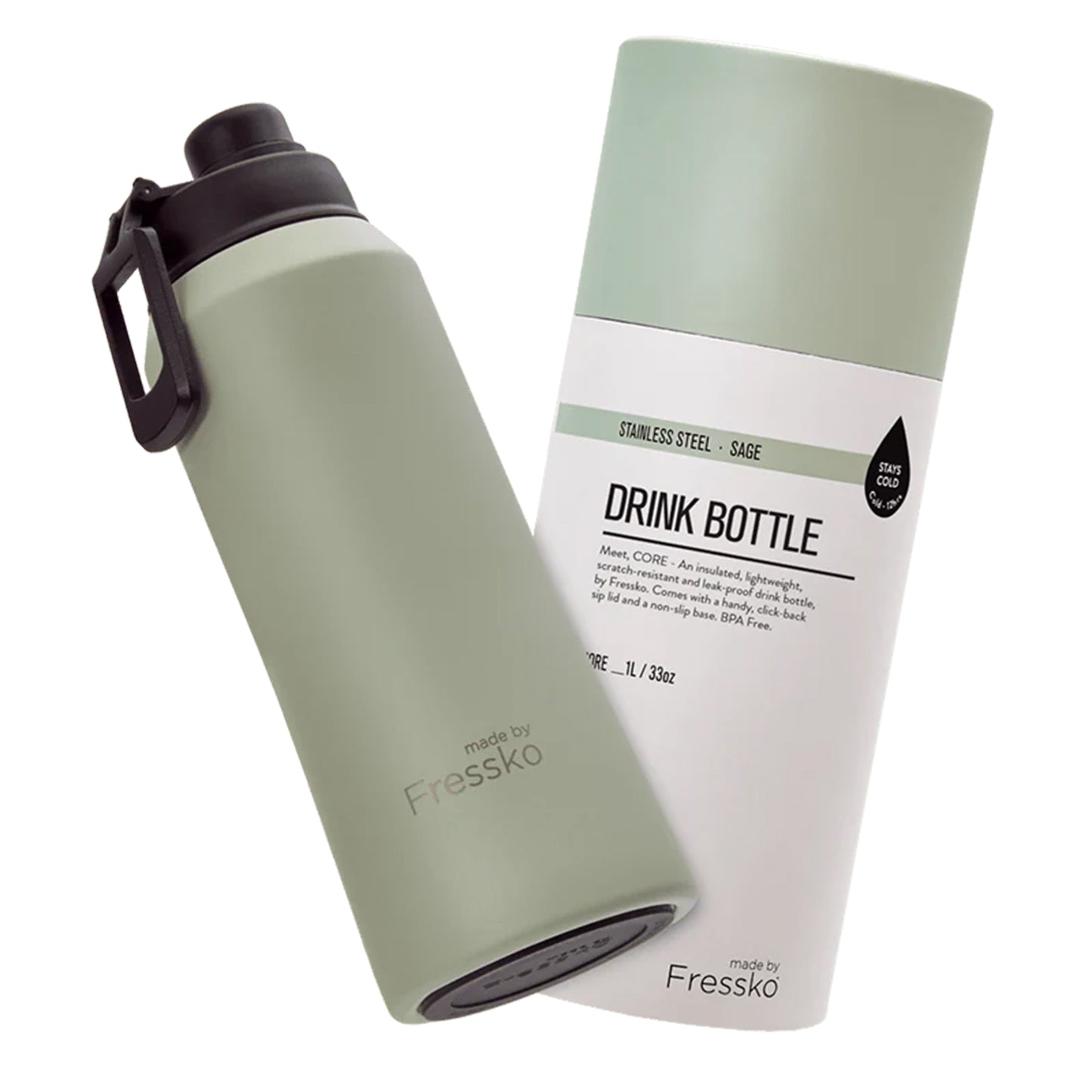 Made by Fressko Drink Bottle