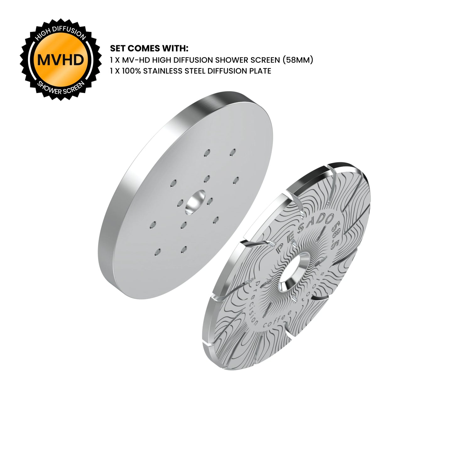 Pesado HD High Diffusion Shower Screen