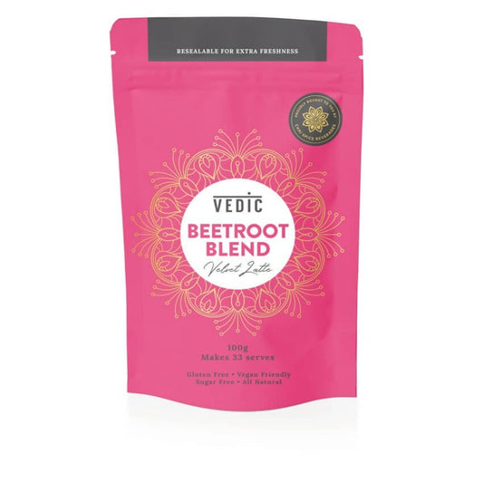 Chai Spice Vedic Beetroot Blend Velvet Latte 100g