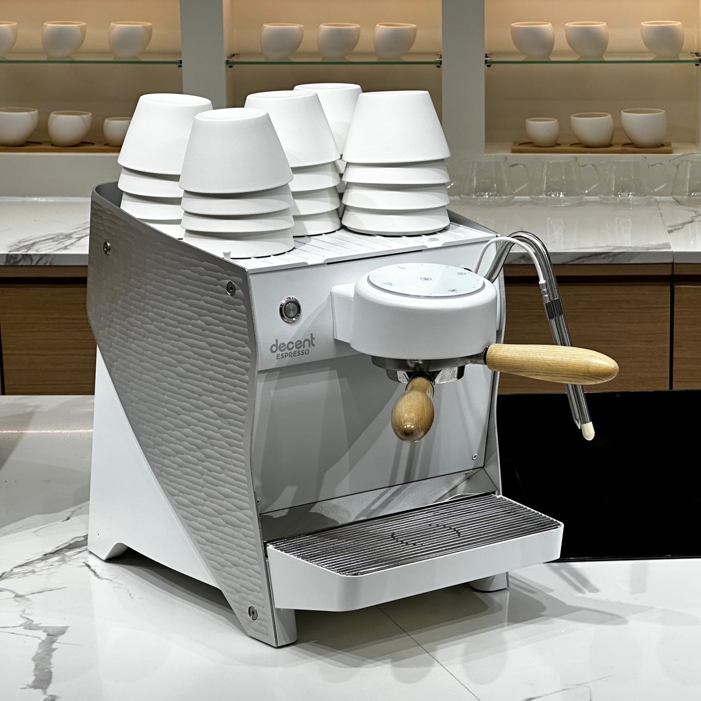 Decent Espresso Stacky Porcelain Cups 250ml