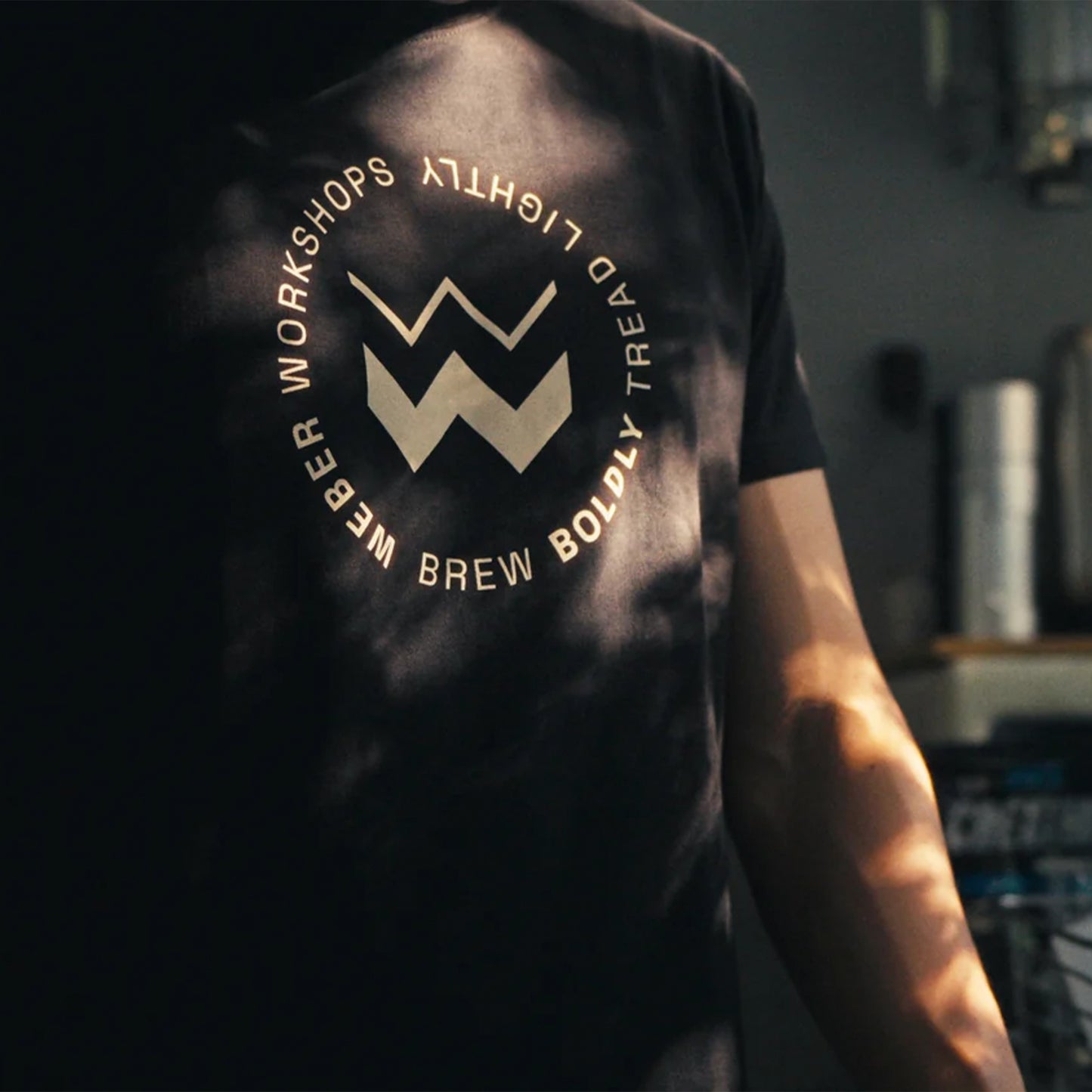 Weber Workshops Brew Boldly, Tread Lightly T-Shirt