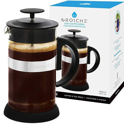 Grosche Zurich French Press 1L – Central Coast Coffee