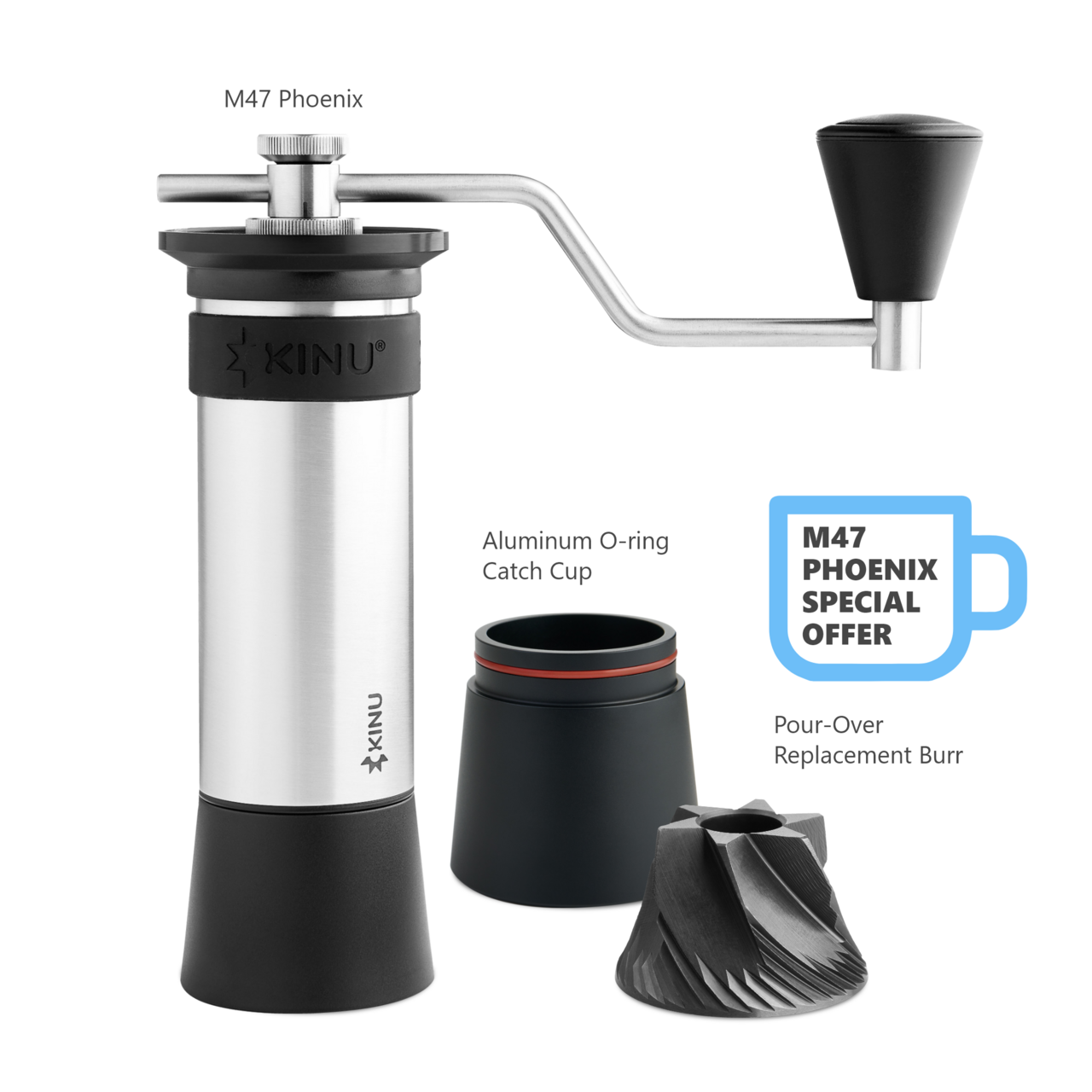 Kinu M47 Phoenix Coffee Grinder Buy Kinu M47 Phoenix in