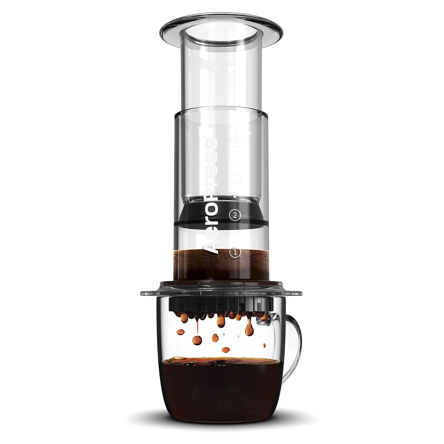 Aeropress (Clear & Original) Coffee Maker & Accessories