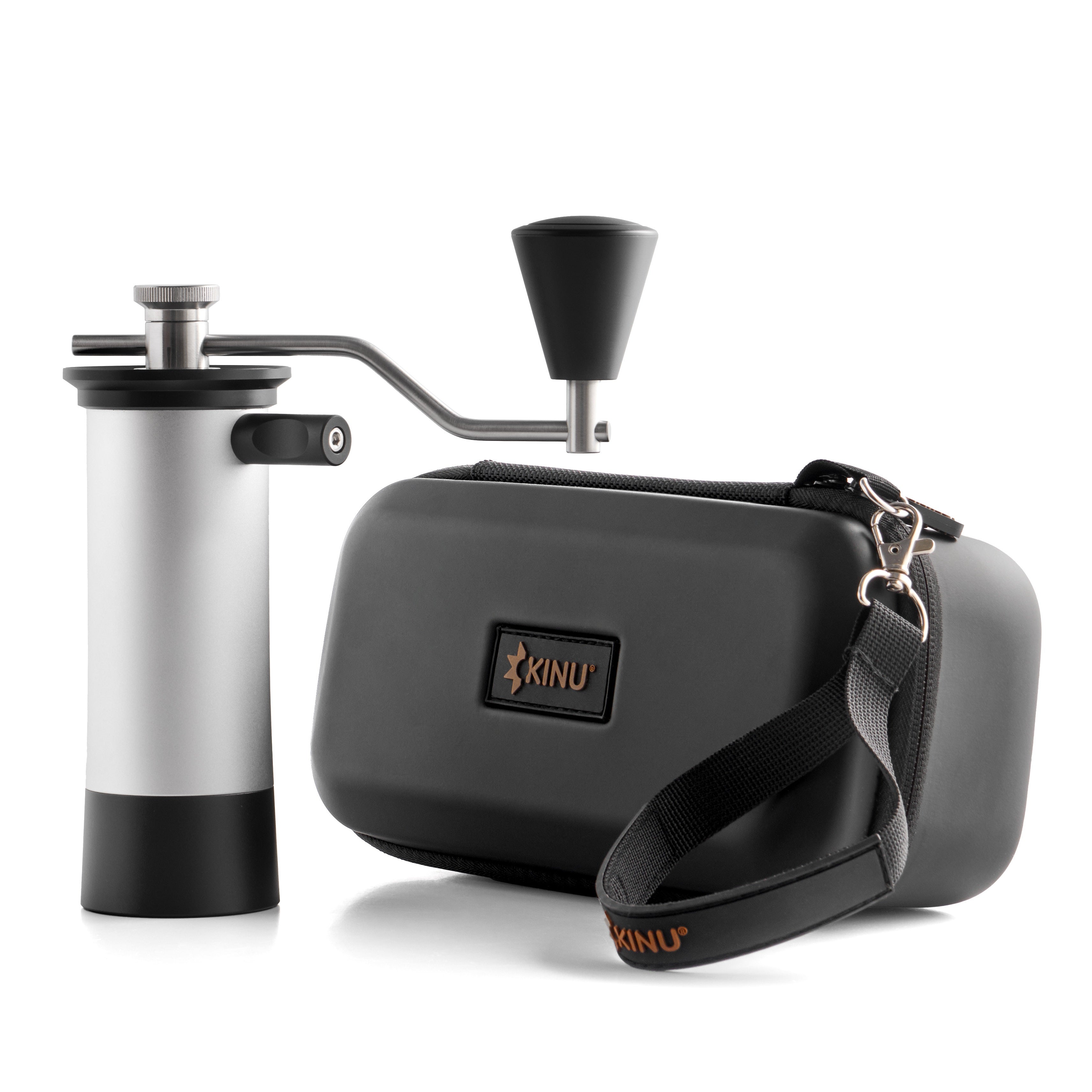Kinu M47 Traveler Coffee Grinder (includes Travel Hard Case)