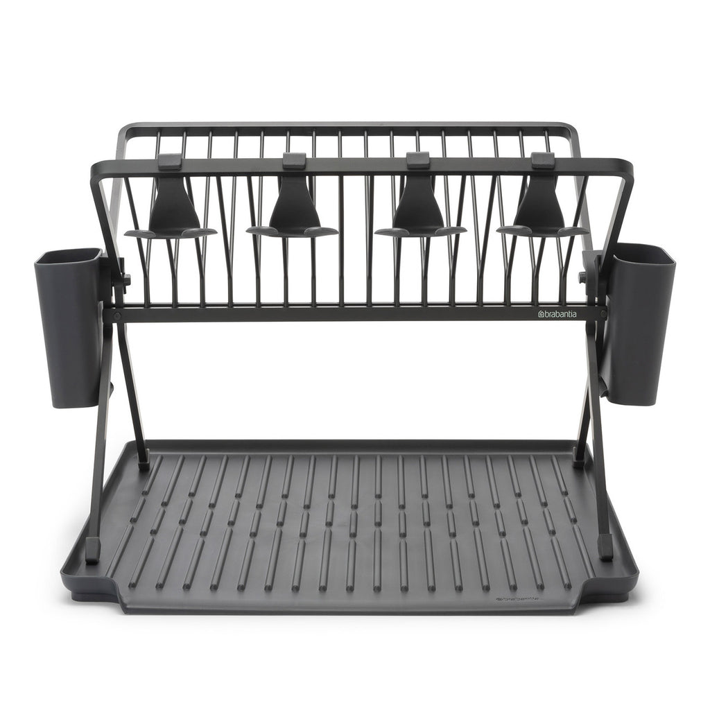 Brabantia Foldable Dish Drying Rack Large Grey