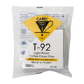 1 Cup Cafec T-92 Light Roast Filter Paper 100 pack