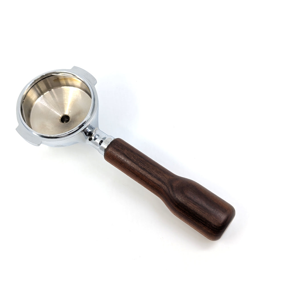 Bezzera E61 2 Cup Portafilter w/ Wooden Handle