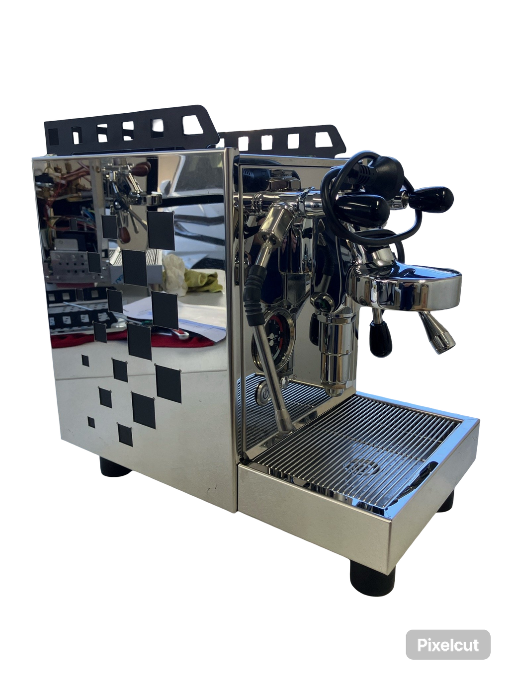 Bezzera Aria R PID Espresso Coffee Machine (1.5L HX Boiler, PID, Rotatary Pump, Flow Control, Plumbable)