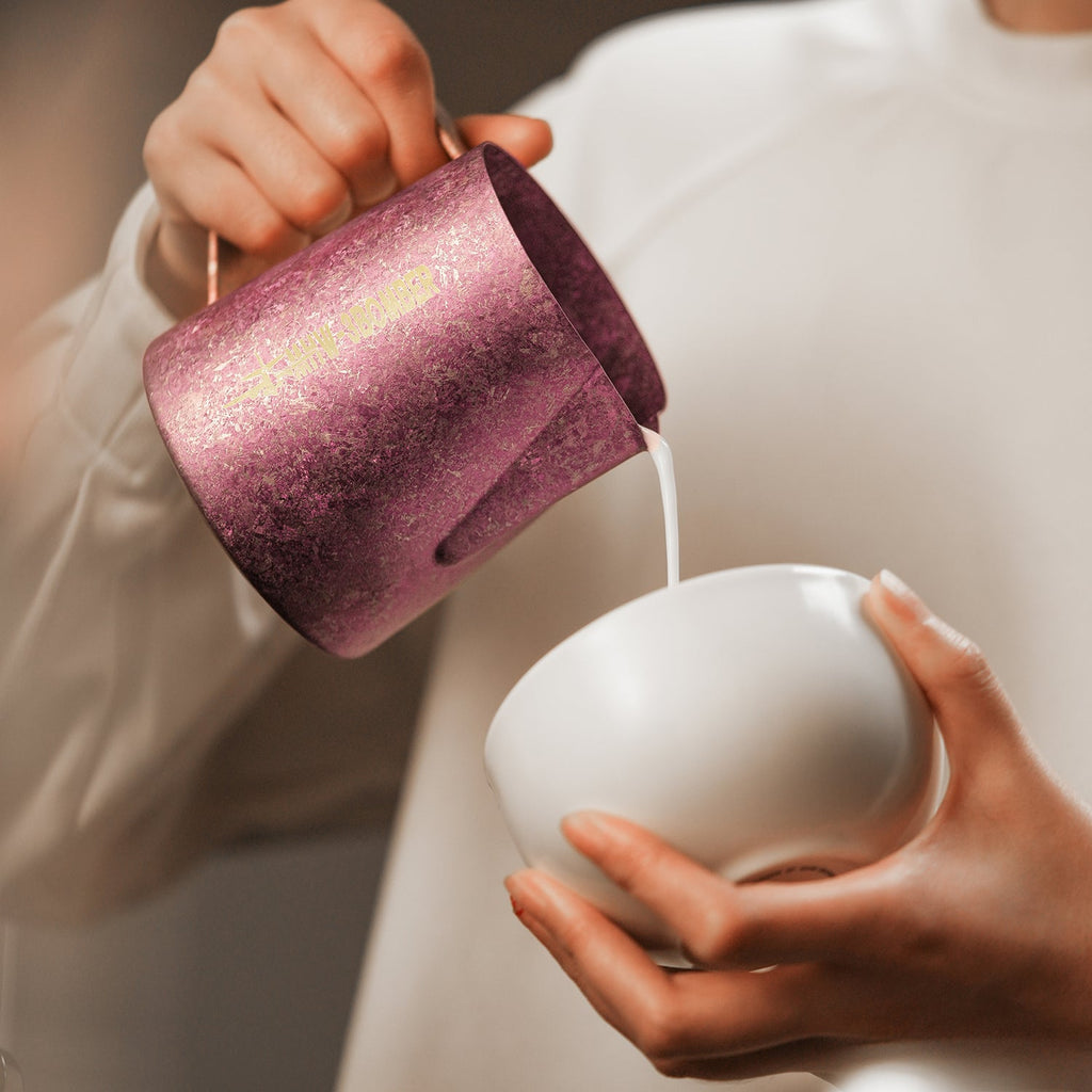 MHW-3BOMBER Titanium Milk Pitcher