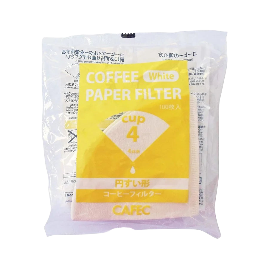 2 Cup Cafec Filter Paper 100 pack - product view 1