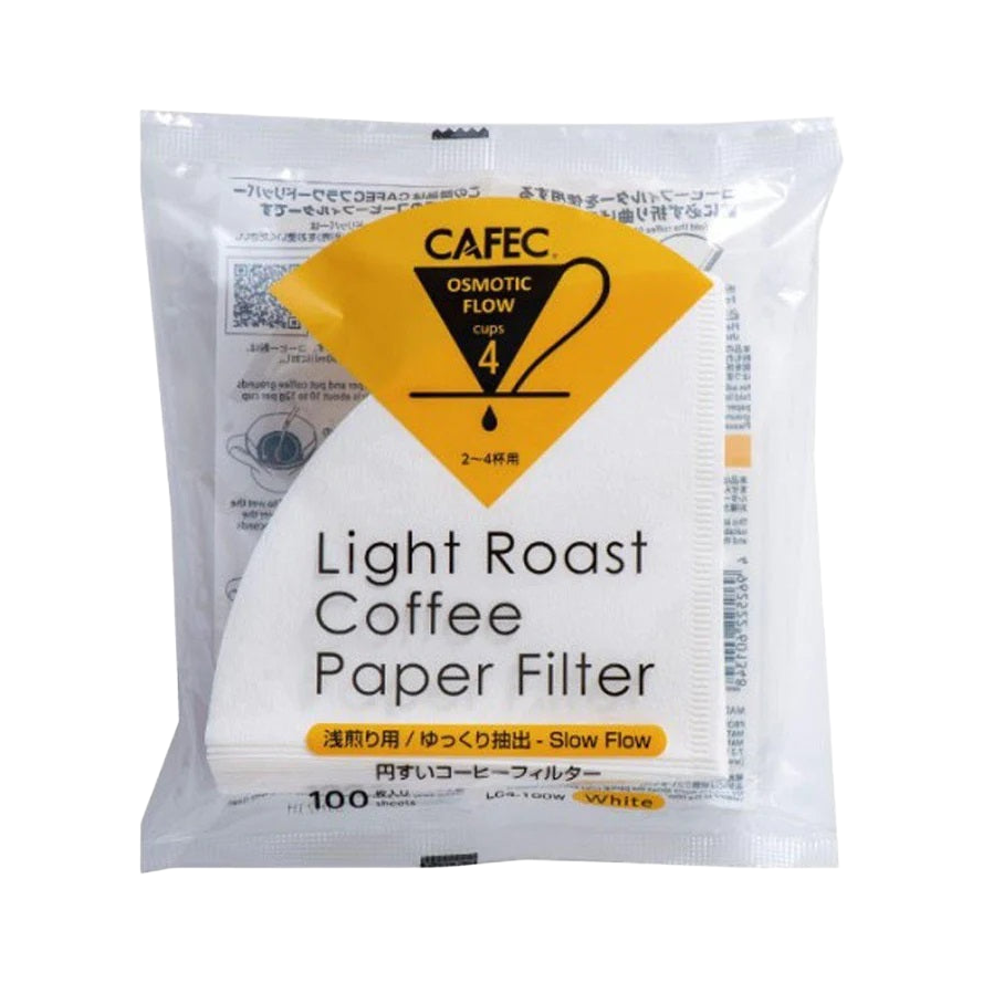 2 Cup Cafec Light Roast Filter Paper 100 pack - product view 1