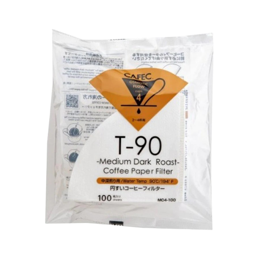 2 Cup Cafec T-90 Medium Roast Filter Paper 100 pack - product view 1