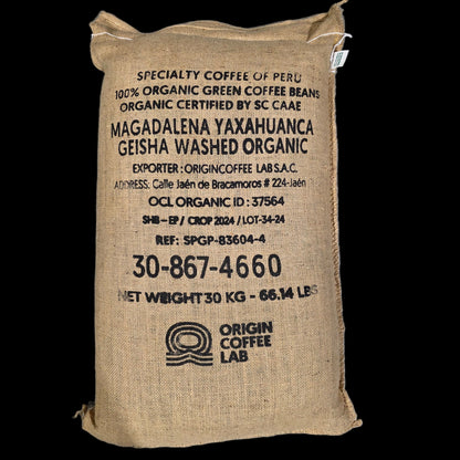 Peru | El Cacao | María Magdalena Yaxahuanca | Geisha Washed Organic