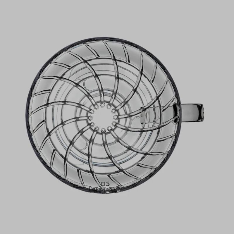 Hario V60 Dripper 02 - Plastic Set -Transparent Black