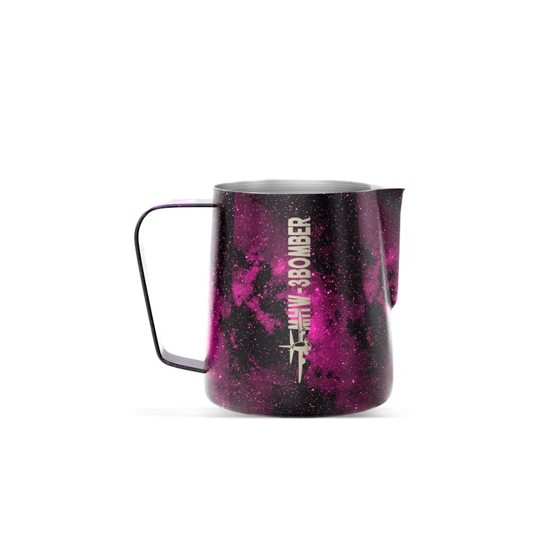 MHW-3BOMBER Milk Frothing Pitcher 3.0 Round Spout Purple
