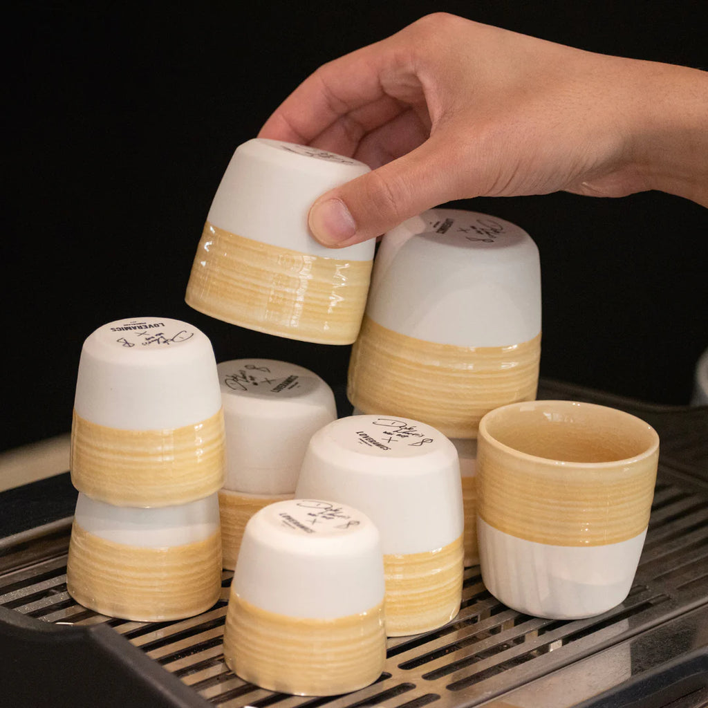 **EOFY SALE** Loveramics Dale Harris 150ml Flat White Cup (Crackle Glaze)