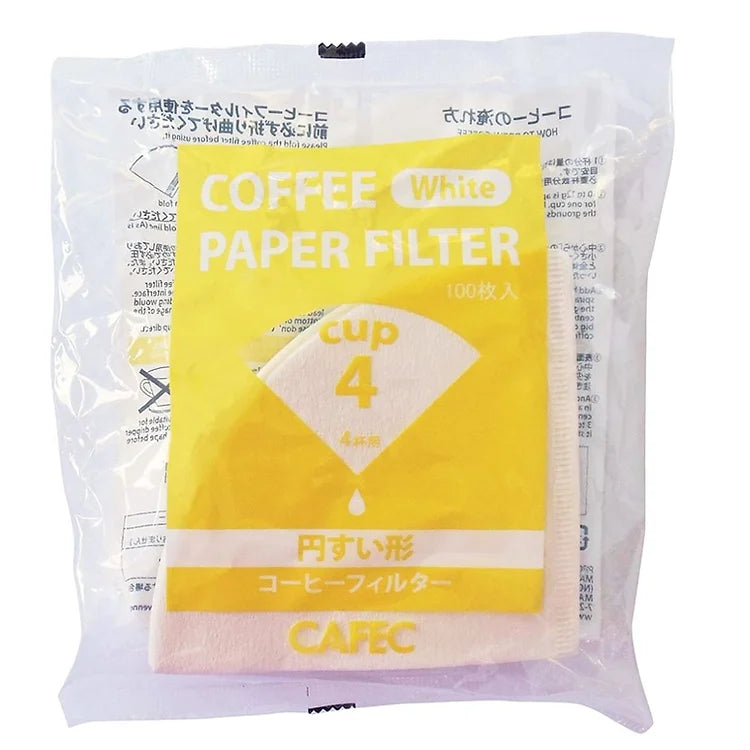 2 Cup Cafec Filter Paper 100 pack