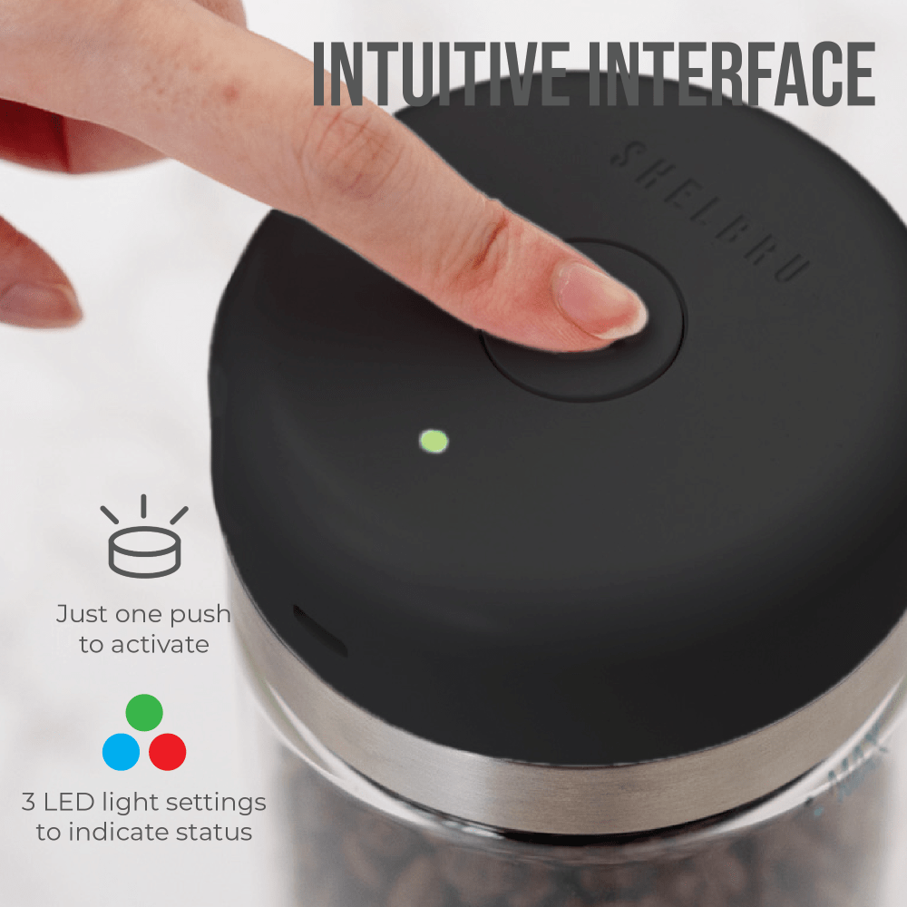 Shelbru Smart Glass Canister 800ml