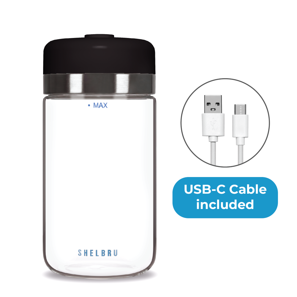 Shelbru Smart Glass Canister 800ml
