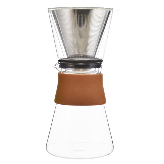 Grosche Amsterdam Coffee Dripper with Double Walled Glass Top