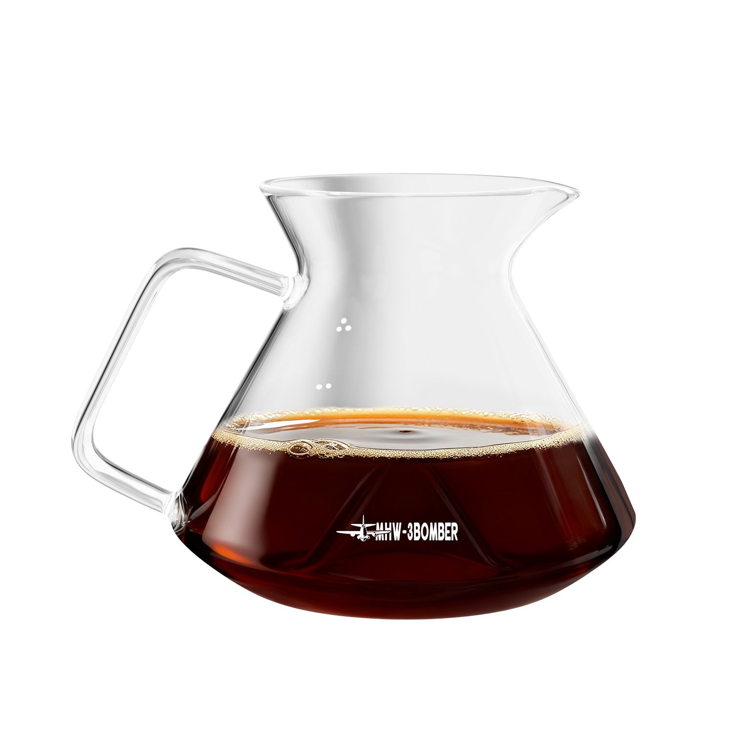 MHW-3BOMBER Hill Coffee Server - Transparent