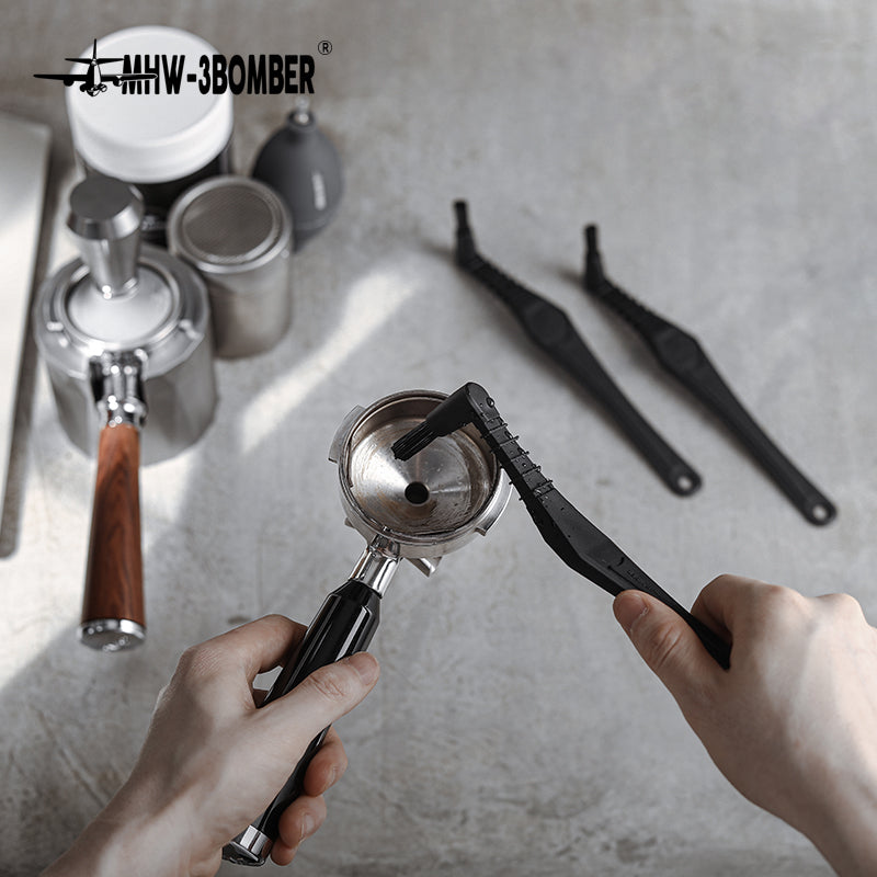 Spazzola Pulizia Portafiltro Caffè 58mm - Per Baristi E Appassionati - Foto 8