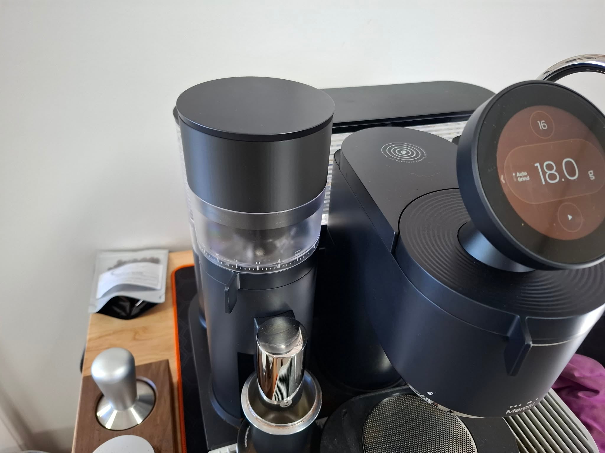 Grinder Hopper Extender for Meraki Coffee Machine