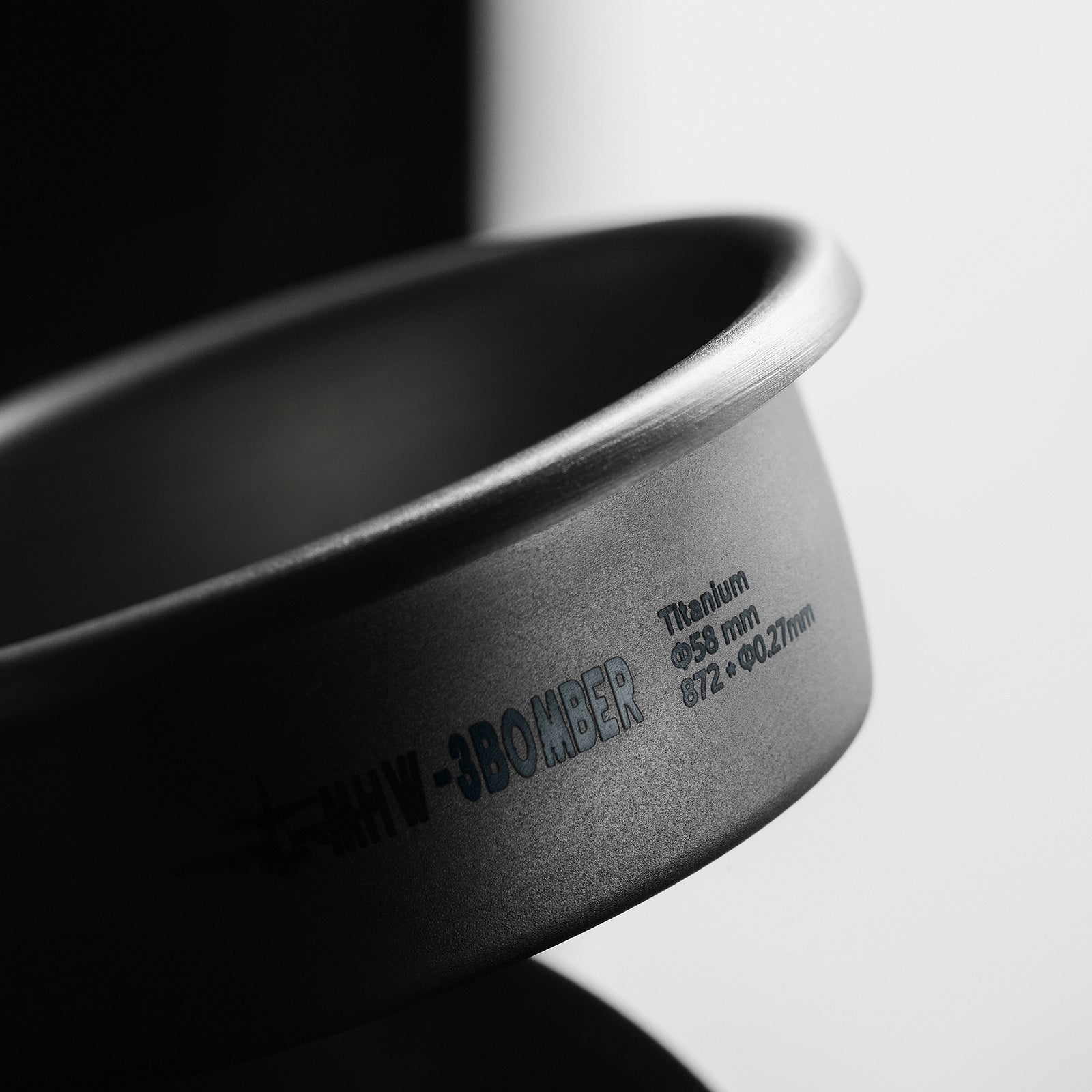MHW-3BOMBER Titanium Filter Basket - 58mm