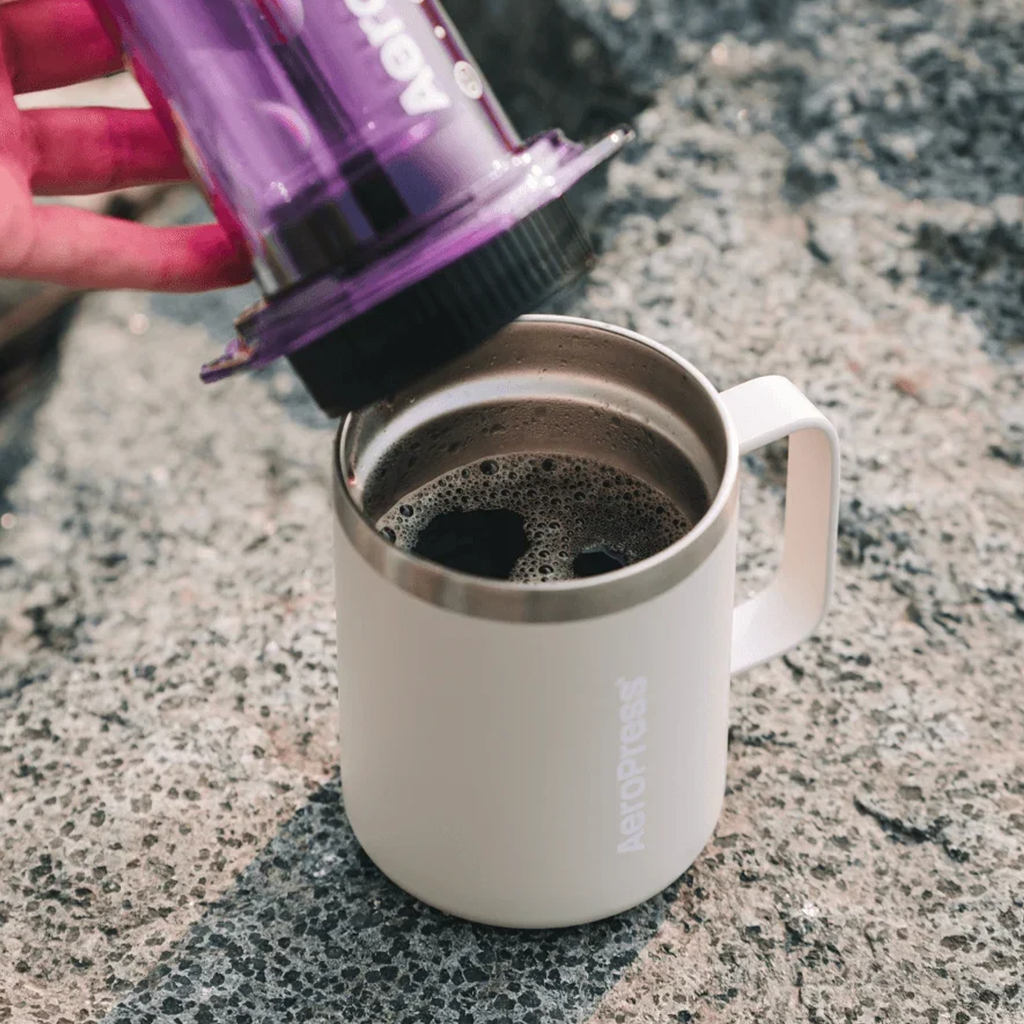 AeroPress Stainless Steel Travel Coffee Mug 10oz