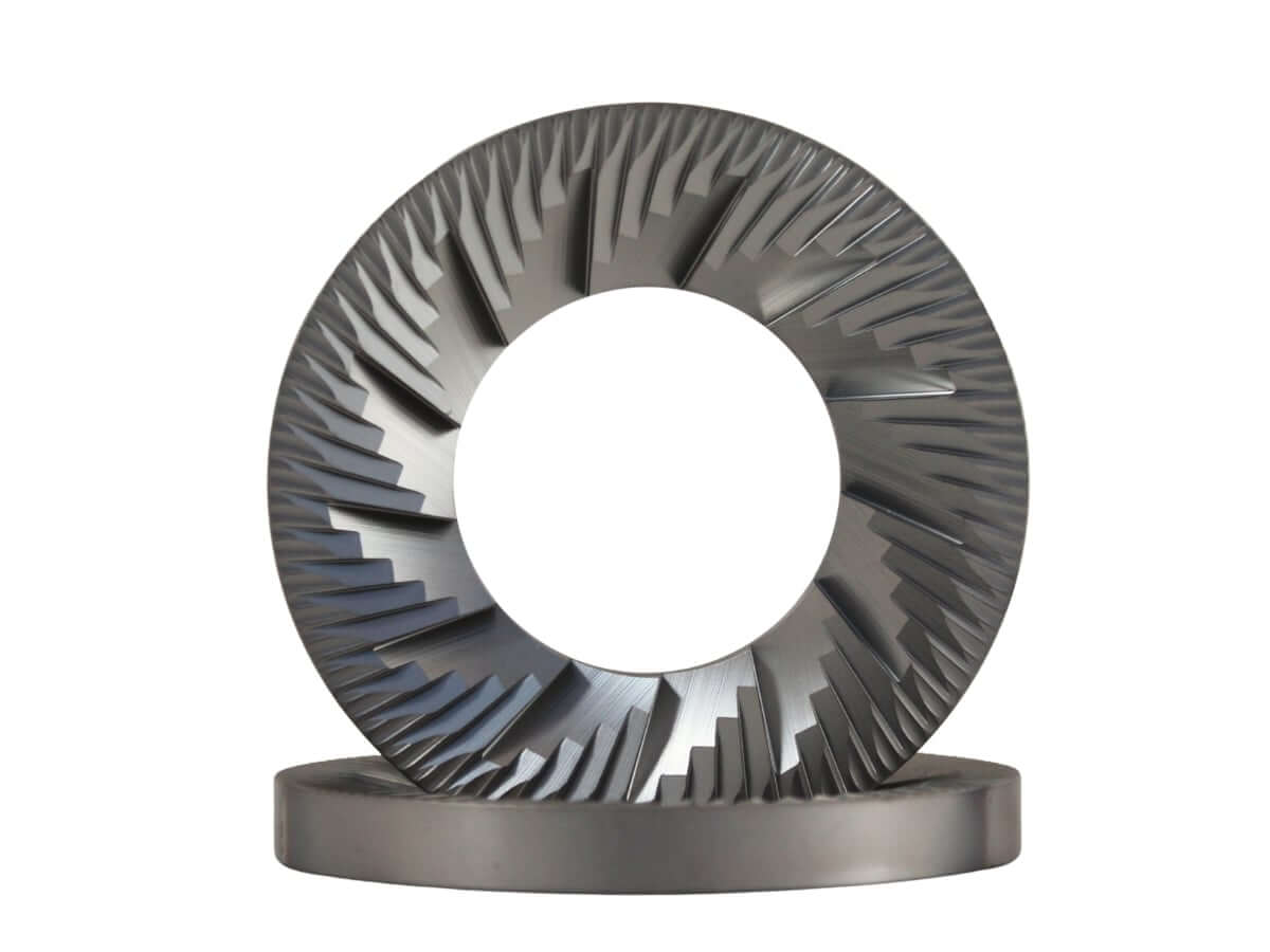 SSP 80mm Blind Burrs to fit Zerno Z2, Weber EG-1 and Option-O Lagom P80 - Ultra Low Fines (BP) Blind / Silver Knight