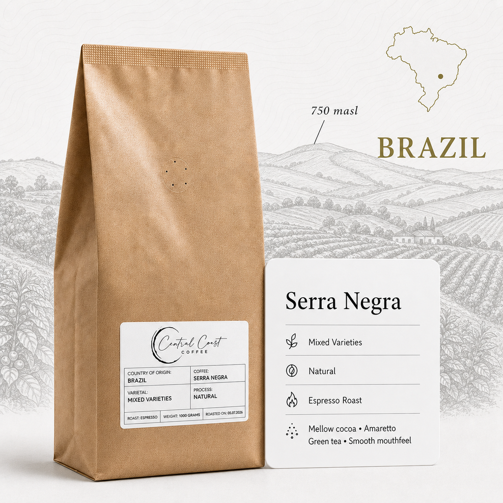 Brazil | Serra Negra | Mixed Varieties Natural 1kg bag