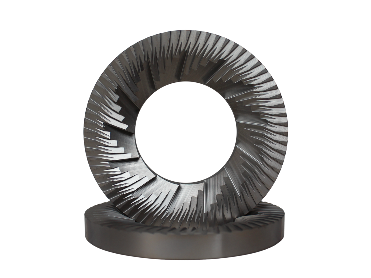 SSP 80mm Blind Burrs to fit Zerno Z2, Weber EG-1 and Option-O Lagom P80 - Brewing Blind / Silver Knight