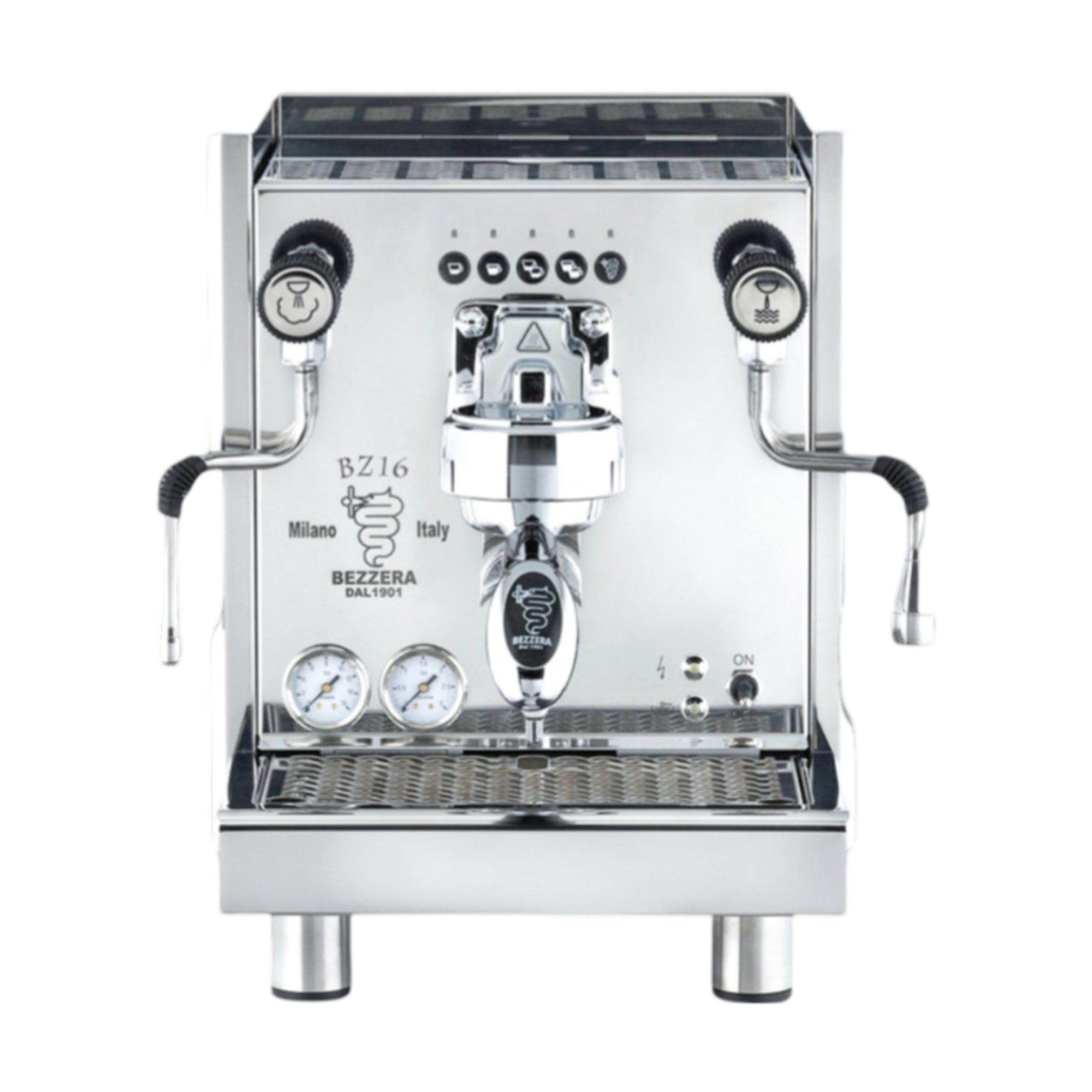 Bezzera BZ16 E61 Espresso Coffee Machine (2.0L HX Boiler, PID, Rotatary Pump, Plumbable)