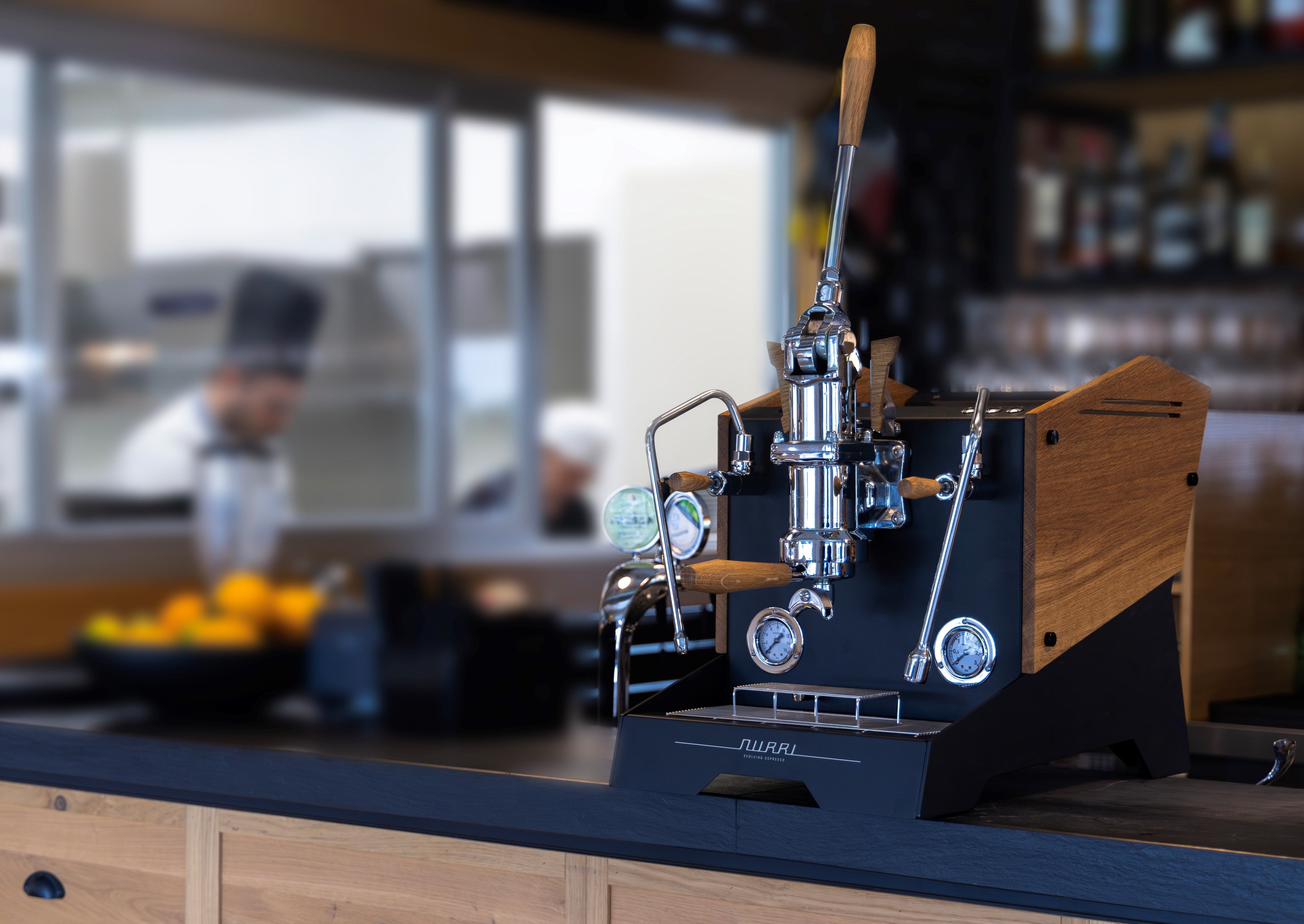 **EOFY SALE** Nurri Leva Coffee Machine (Zebrano)
