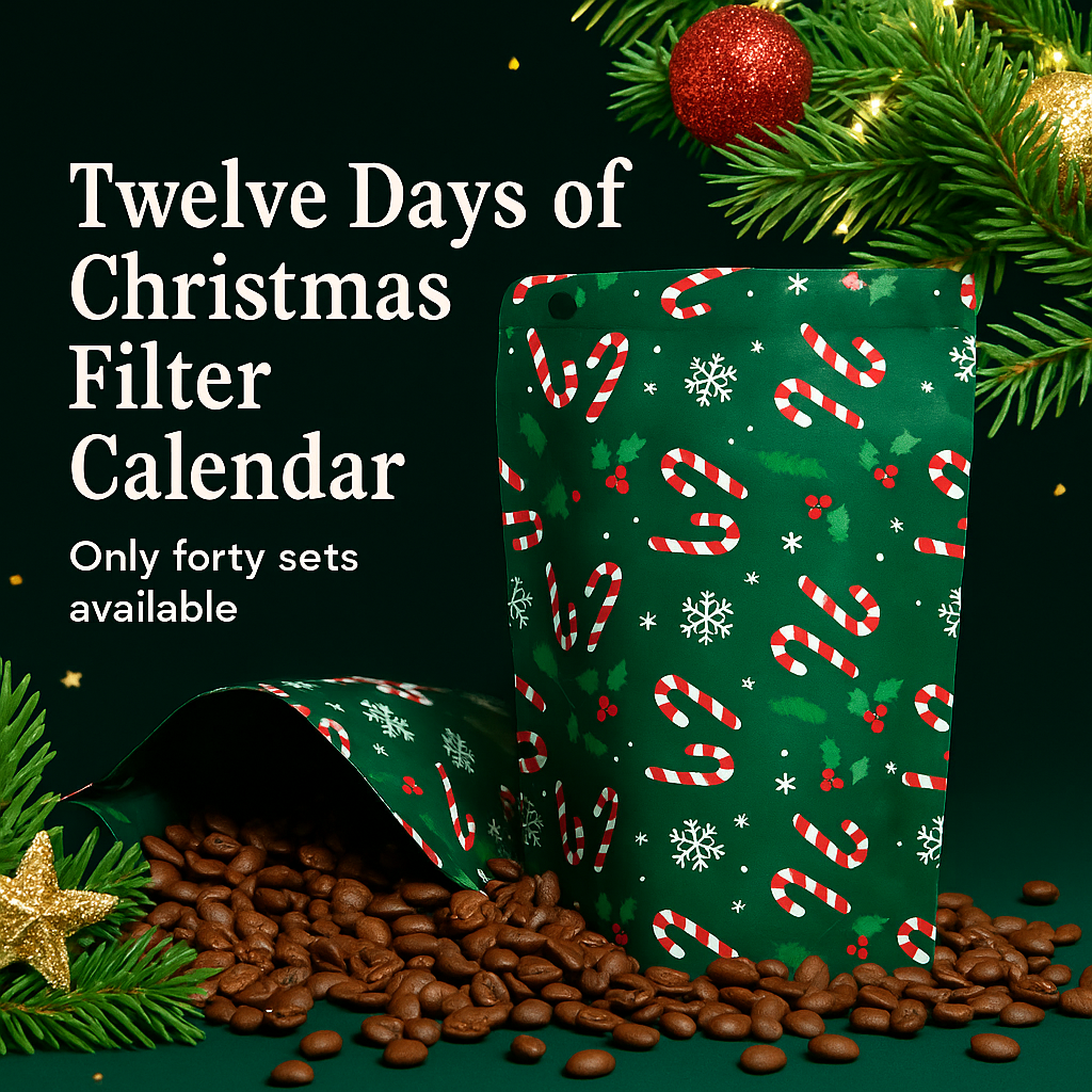 Twelve Days of Christmas Filter Calendar (12x 60g Filter Brews)