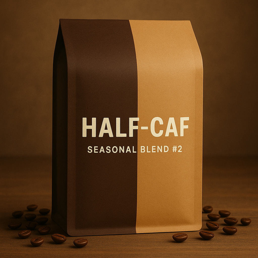 Curated visual reference: Gallery Detail: Half Caf Blend 02