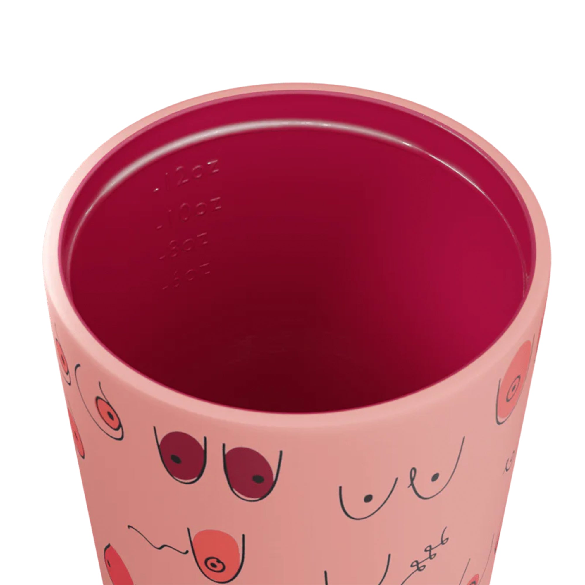 Made by Fressko Ceramic Lined Camino Boobie Coffee Cup 340ml/12oz