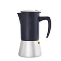 **EOFY SALE** Grosche Milano Stovetop Espresso Coffee Maker Black Stainless Steel 6/10 Cup