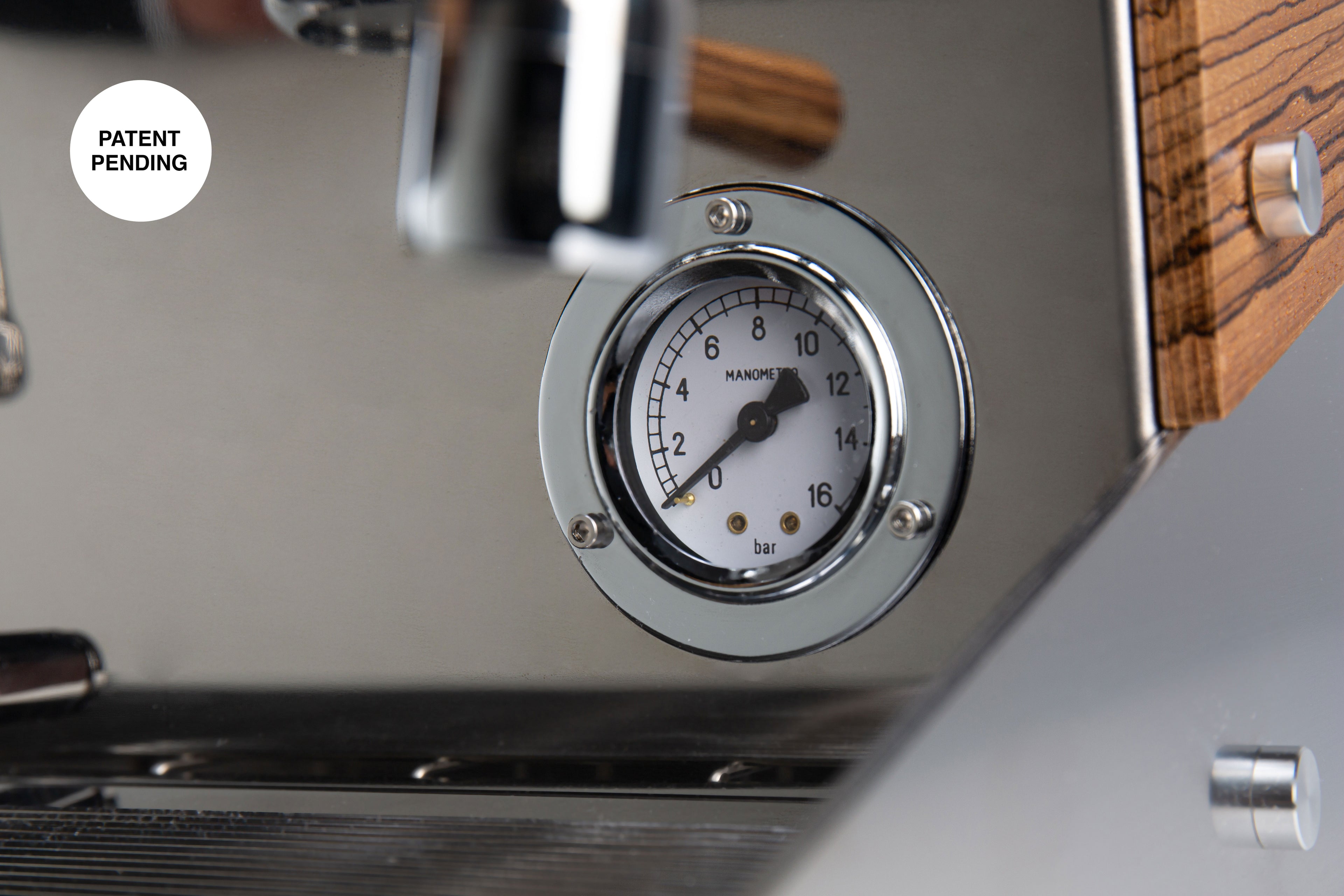**EOFY SALE** Nurri Leva Coffee Machine (Zebrano)