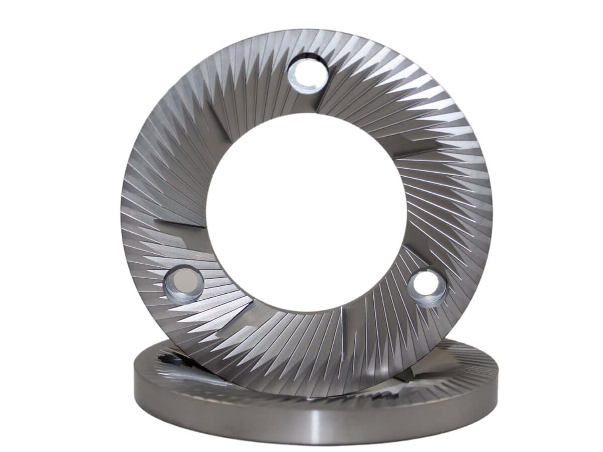 SSP 98mm Burrs to fit Mahlkoenig EK43, EK43 S, Lagom P100 - High Uniformity (HU) / Silver Knight