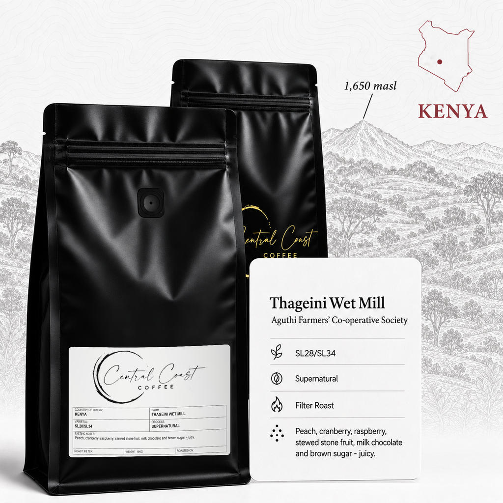 Kenya Thageini Supernatural 160g filter roast bag