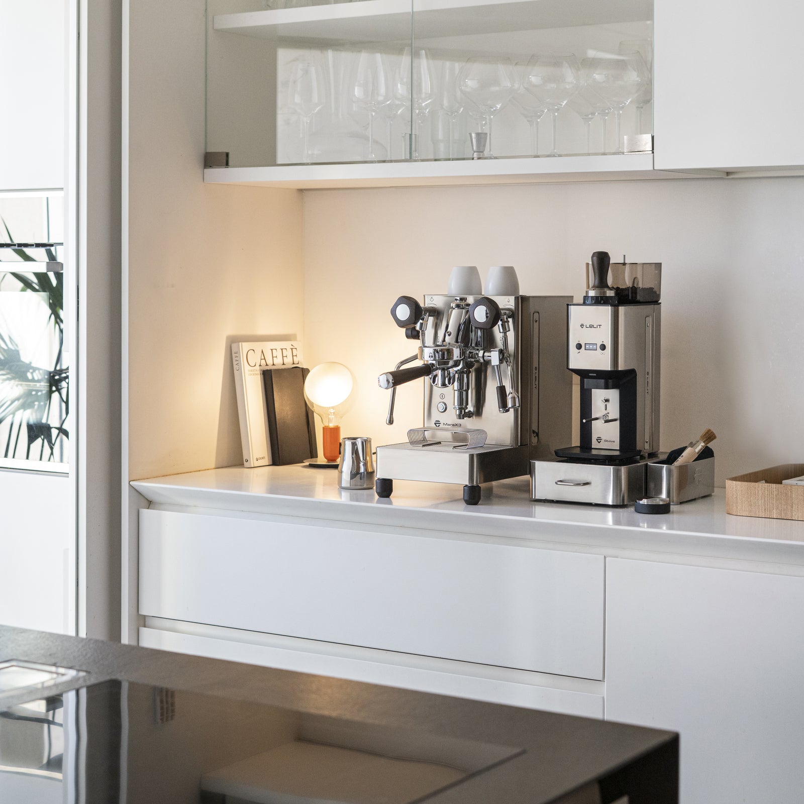 Lelit Steve Flat BURR BSS Type Q Coffee grinder Brushed steel