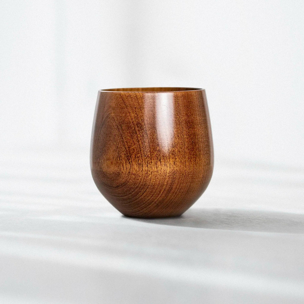 **EOFY SALE** Shirasagi Cherry Wood Medium Tumbler MM x LANCE HEDRICK