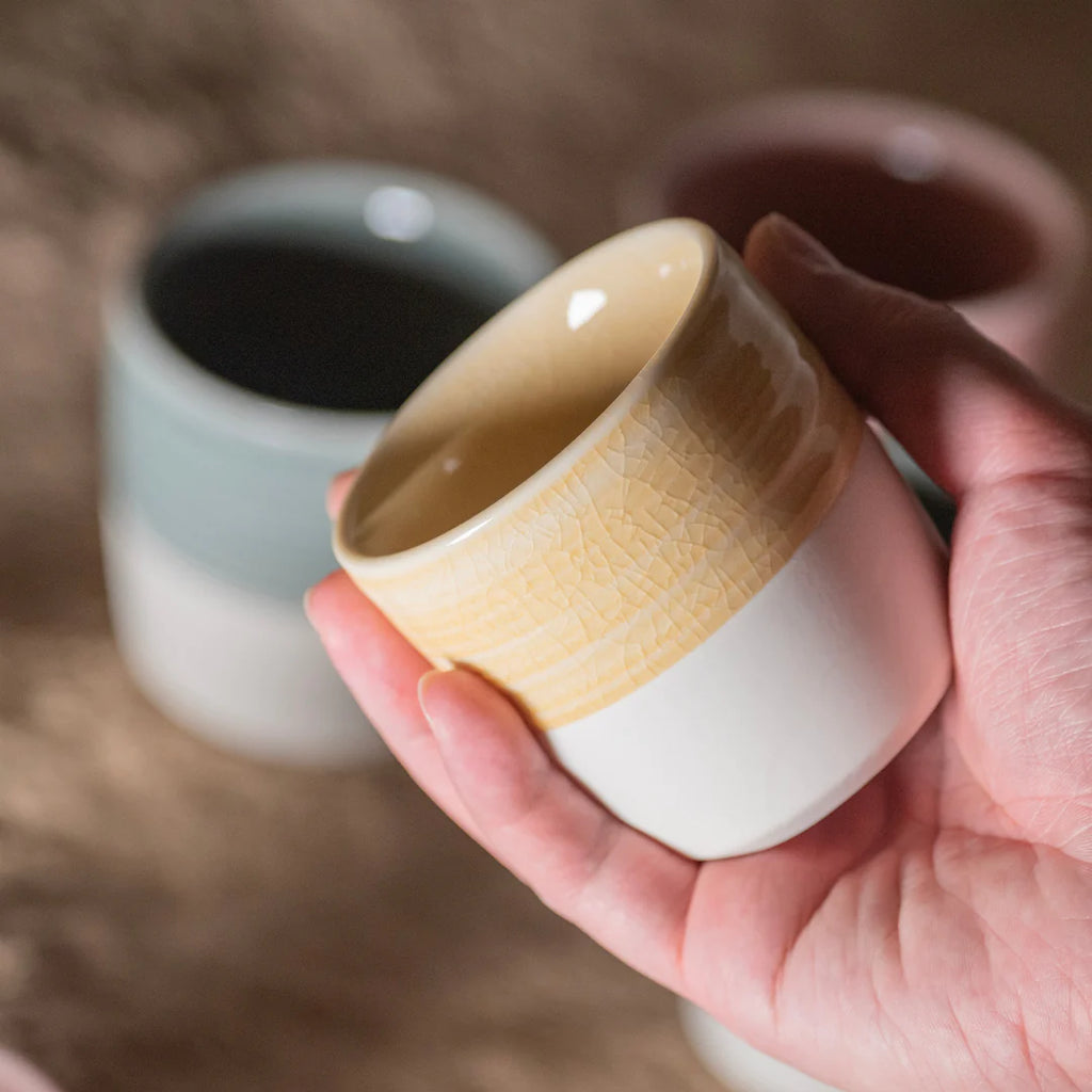 **EOFY SALE** Loveramics Dale Harris 150ml Flat White Cup (Crackle Glaze)