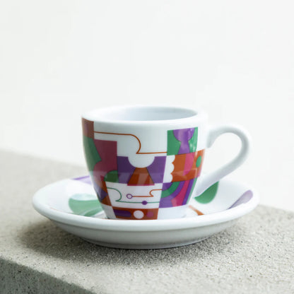 Loveramics Special Edition Set of 2 80ml Egg Espresso Cup & Saucer by Tenshundresthousands