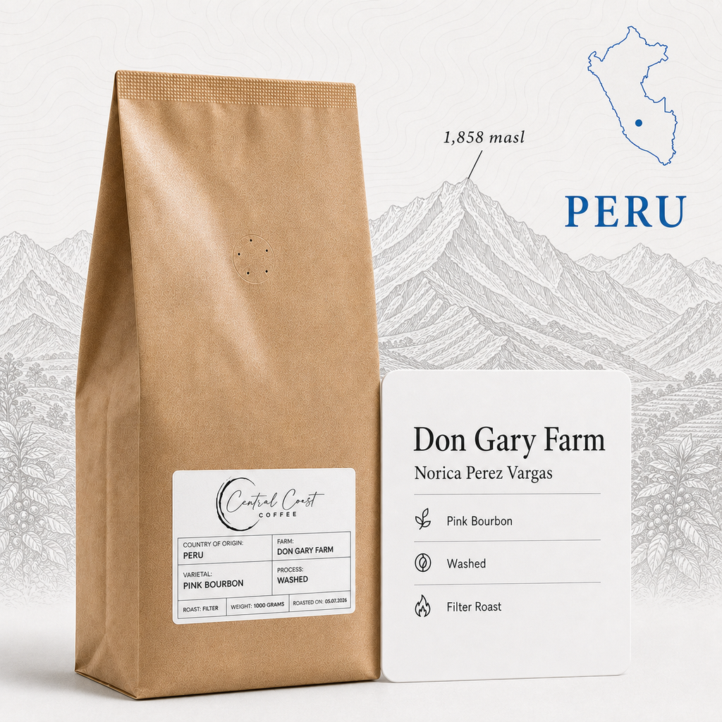Peru | Norica Perez Vargas | Pink Bourbon Washed 1kg bag