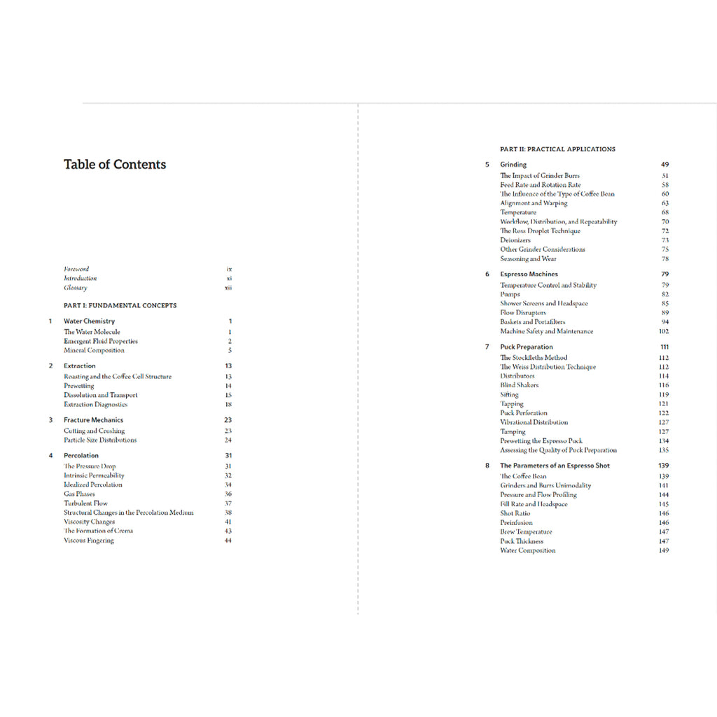 The Physics of Espresso Hardcover Book by Jonathan Gagne